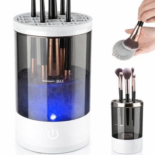 Limpiador de brochas de maquillaje